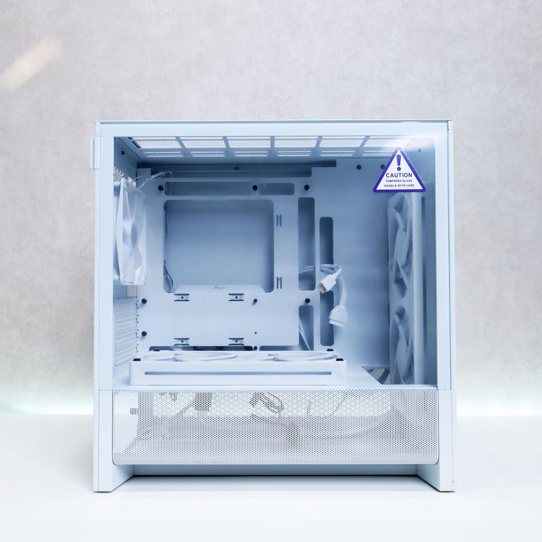 NZXT H3 FLOW White CPUクーラー＆ファンセット　㊸