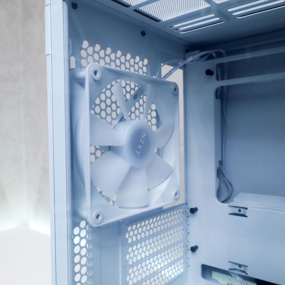 NZXT H3 FLOW White CPUクーラー＆ファンセット　㊸