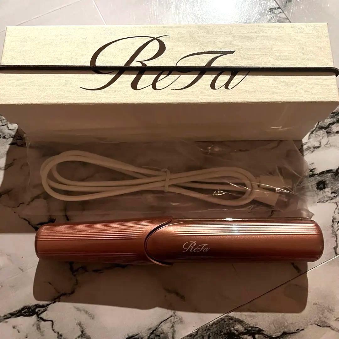 美品◎ReFa フィンガーアイロン STピンク