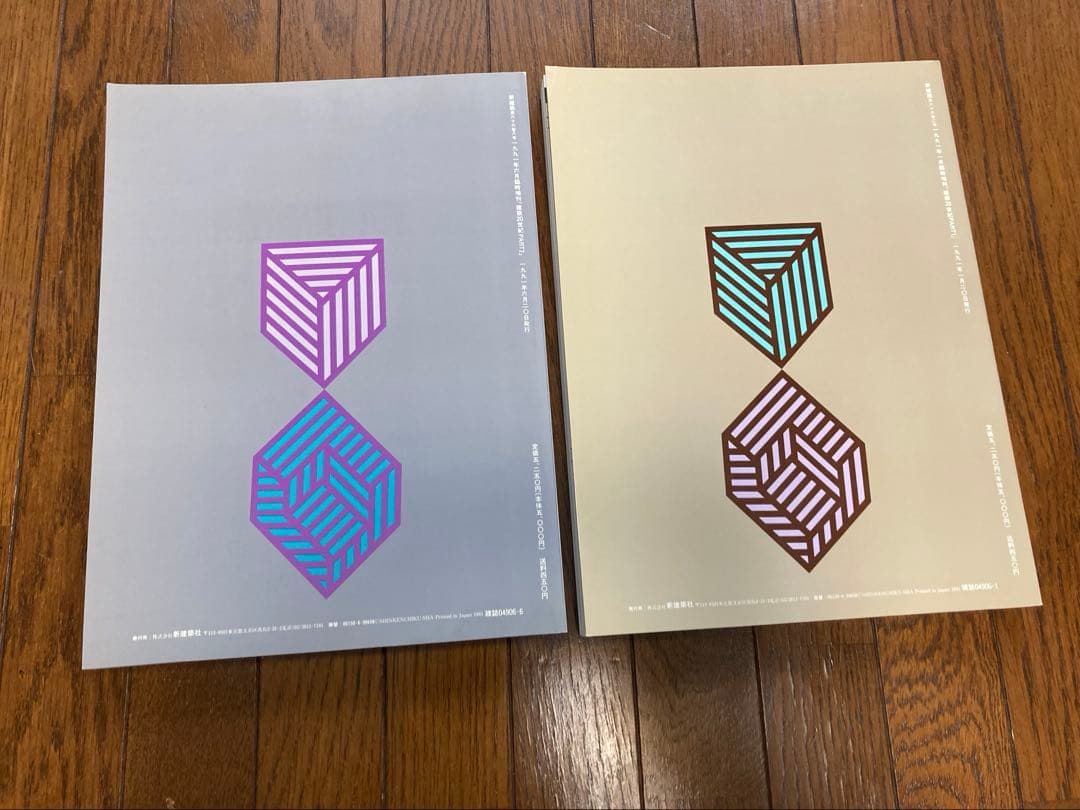 新建築 1991年1,9月臨時増刊 建築20世紀1,2 創刊65周年記念号 2冊