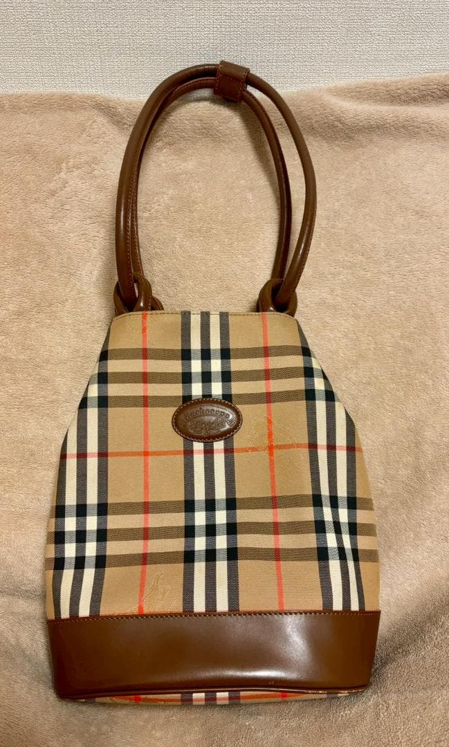 希少品 バーバリー ショルダーバッグ ノバチェック ヴィンテージバーバリー