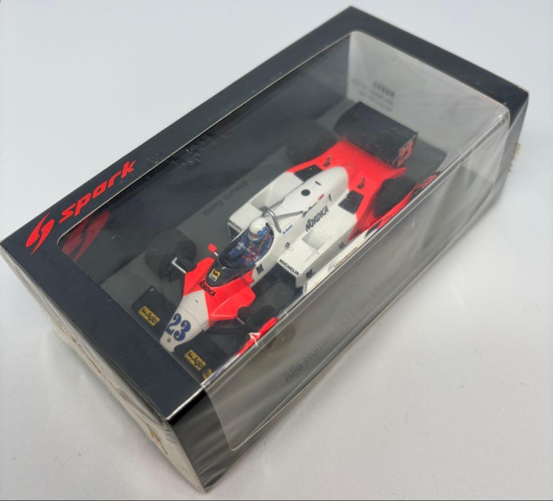 【希少】スパーク 1/43 アルファロメオ 183T モナコGP 1983