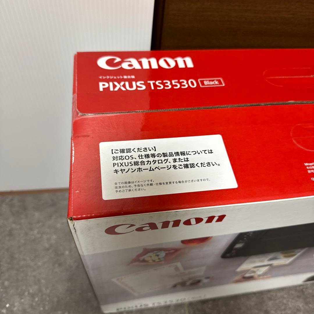新品未開封品⭐︎ Canon PIXUS TS3530 ブラック