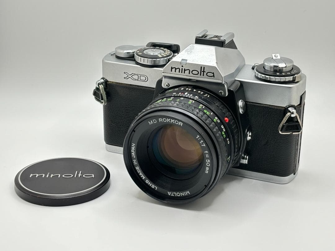 Minolta ミノルタ XD レンズ 50mm MD ROKKOR f/1.7