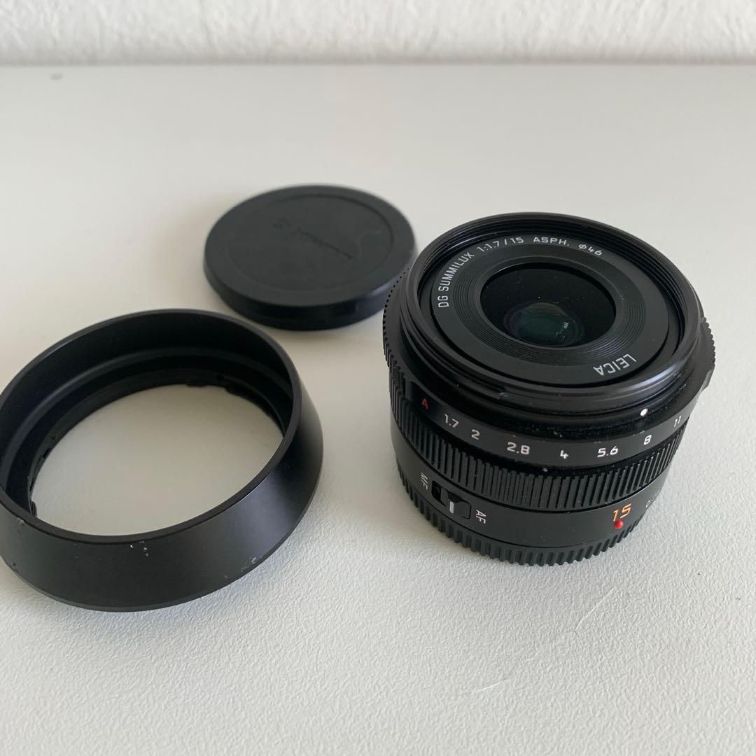 Leica 15mm f1.7 マイクロフォーサーズ
