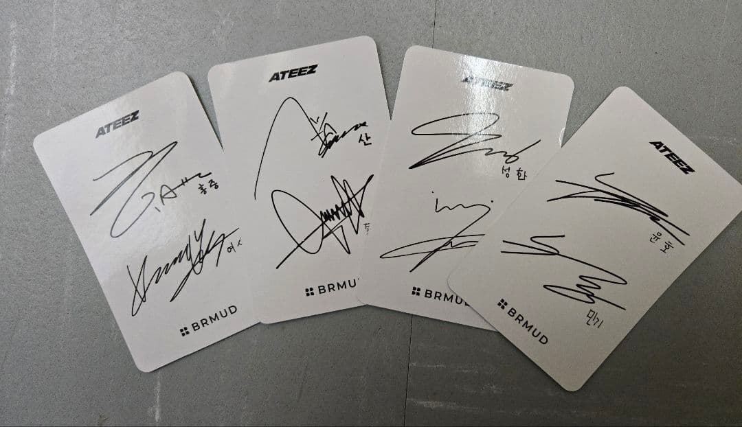 ATEEZ X BRMUD ビーアールマッド コラボ トレカ X10