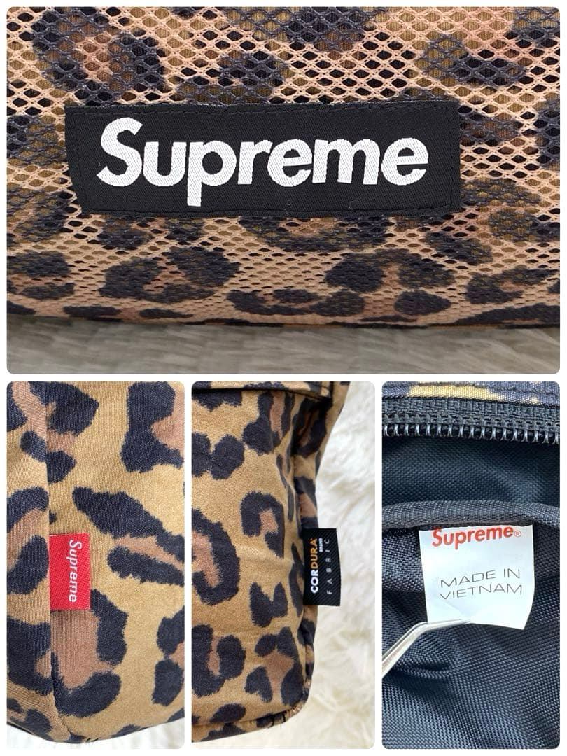 ✨美品✨Supreme Mini Duffle Bag 9L \"Leopard\"