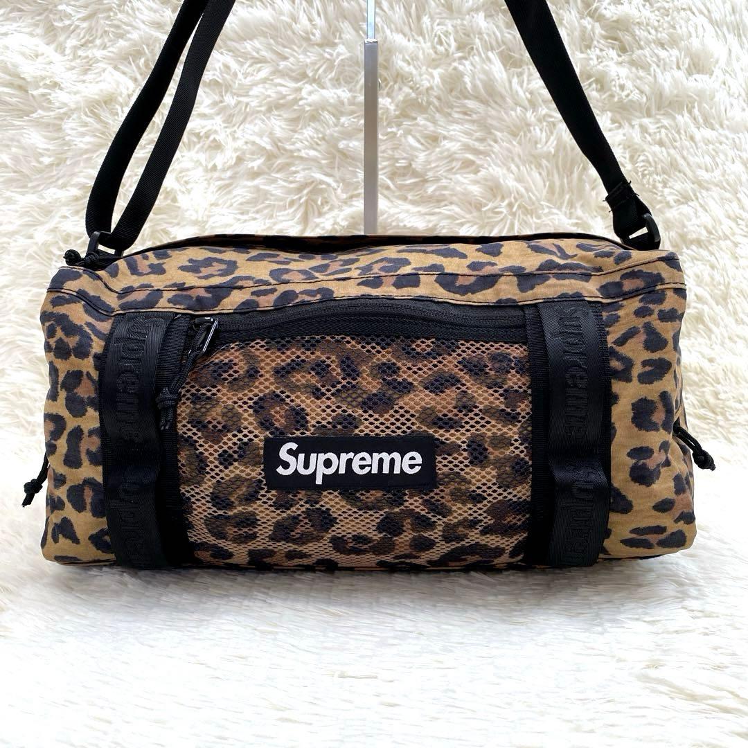 ✨美品✨Supreme Mini Duffle Bag 9L \"Leopard\"
