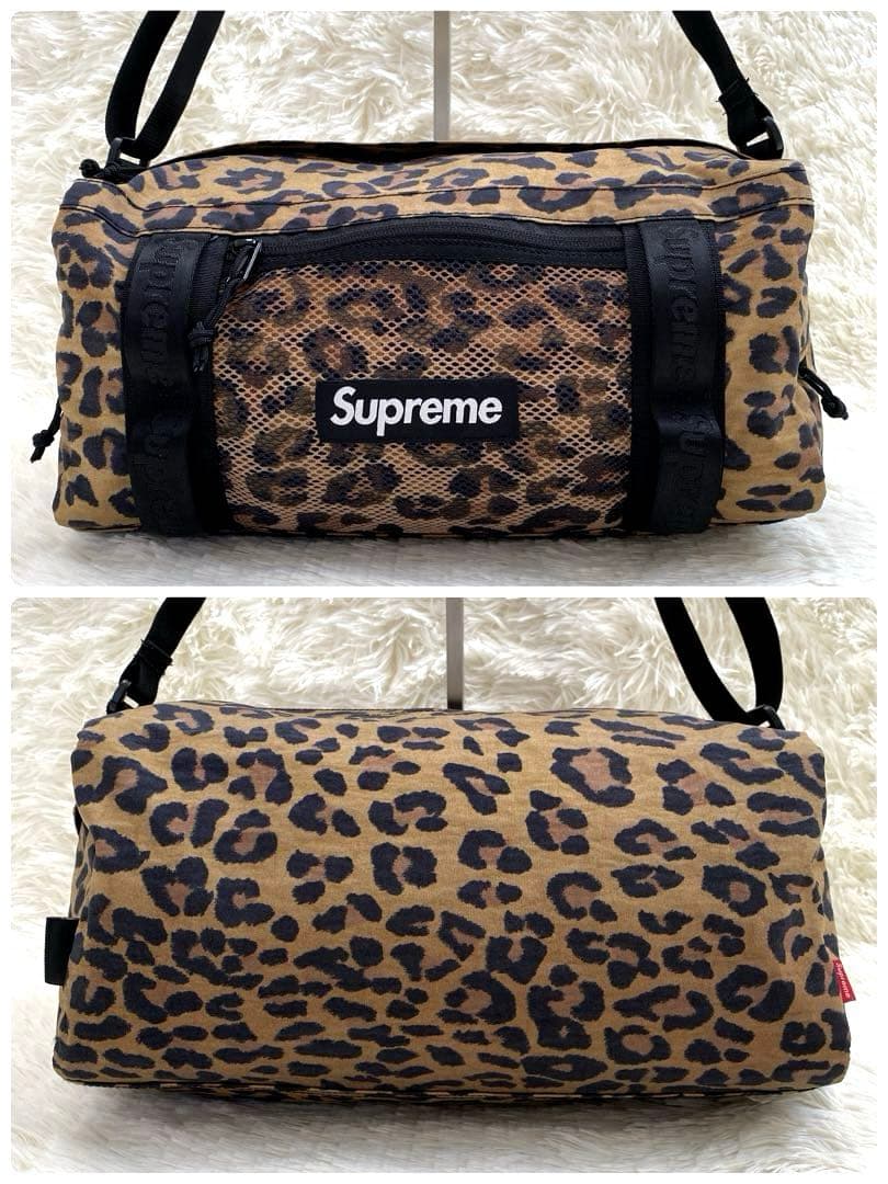 ✨美品✨Supreme Mini Duffle Bag 9L \"Leopard\"