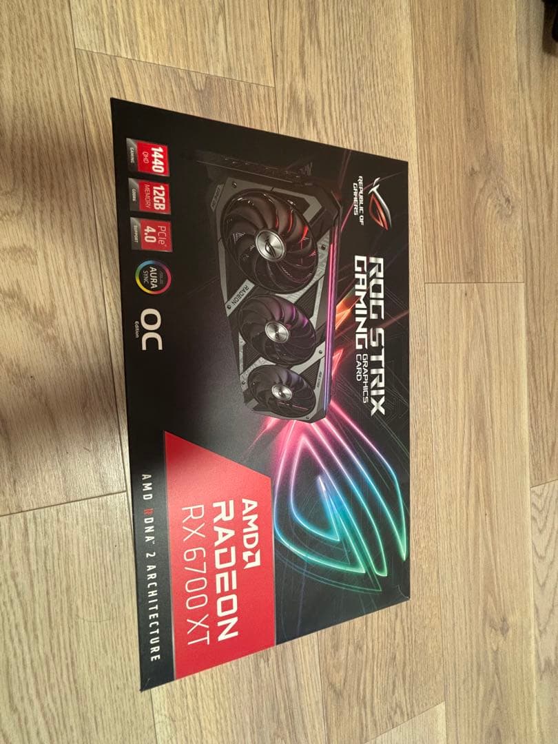 グラフィックボード・グラボ・ビデオカード ASUS ROG STRIX Radeon RX 6700 XT 12GB
