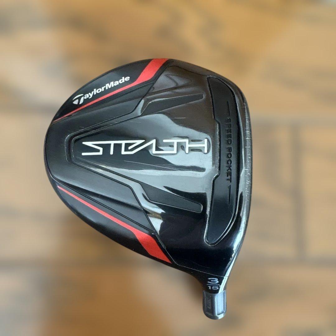 テーラーメイド ステルス 3W ヘッドのみ　カバー付