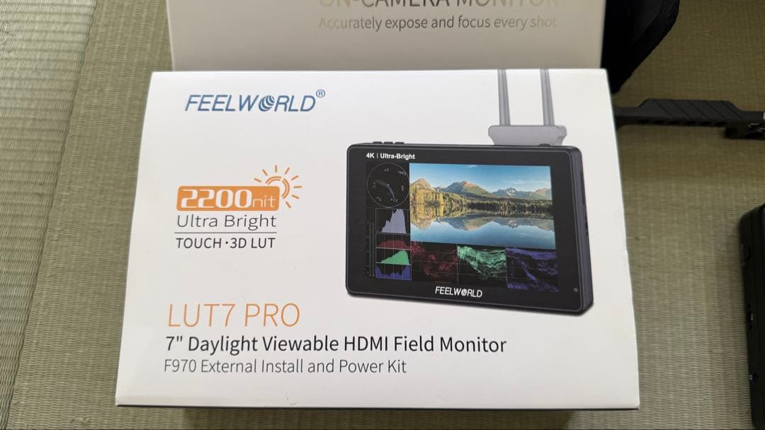 Feelworld LUT7 PRO 7インチ　+ Nitzeケージ