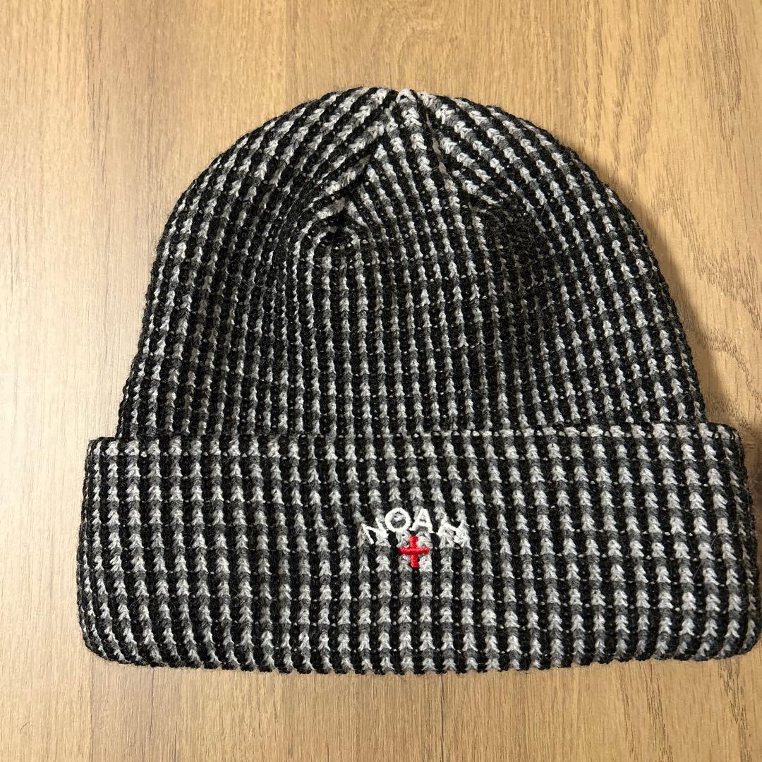 NOAH ニット帽・ビーニー 黒・白