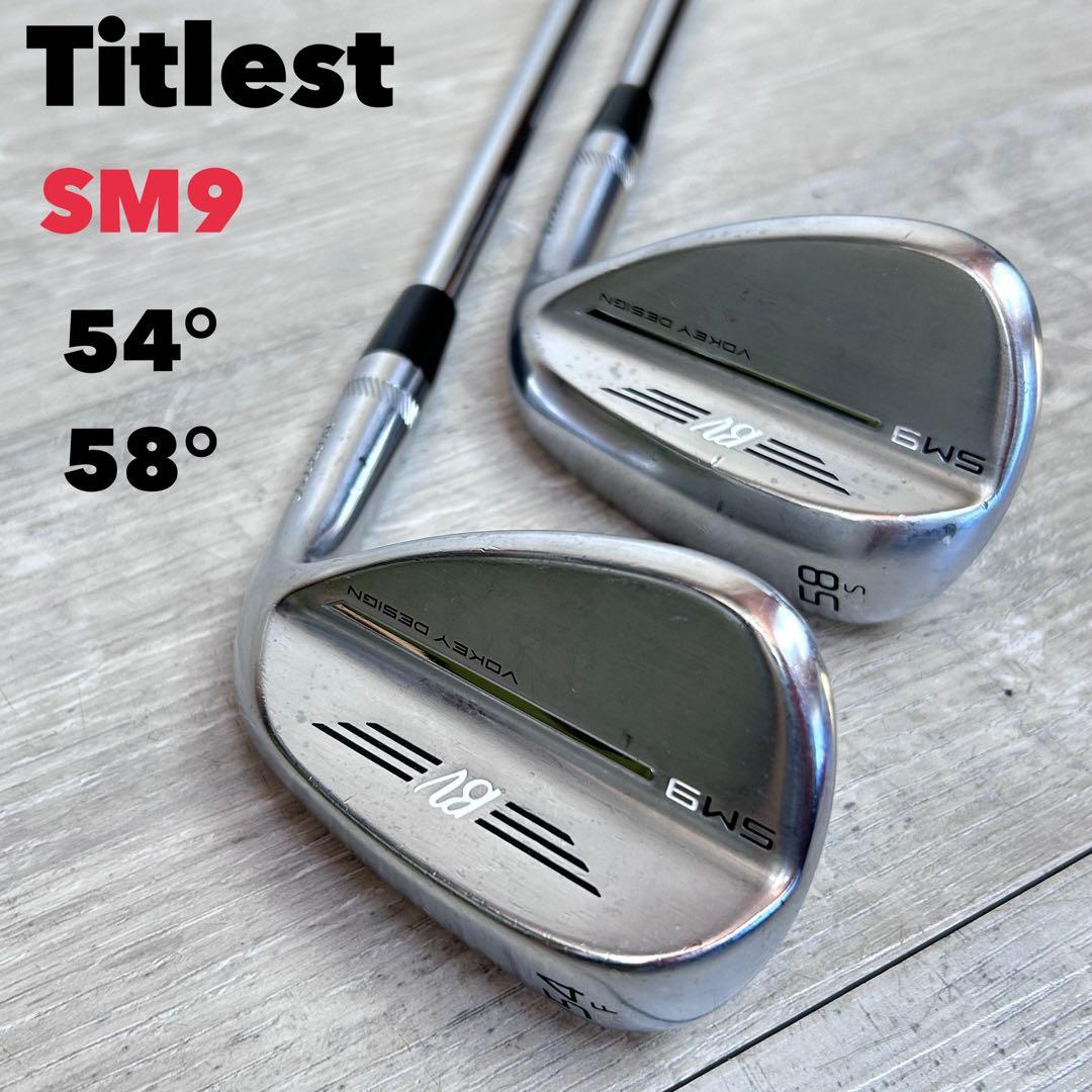 【メンズ右】タイトリスト VOKEY SM9 54°14F & 58°10S