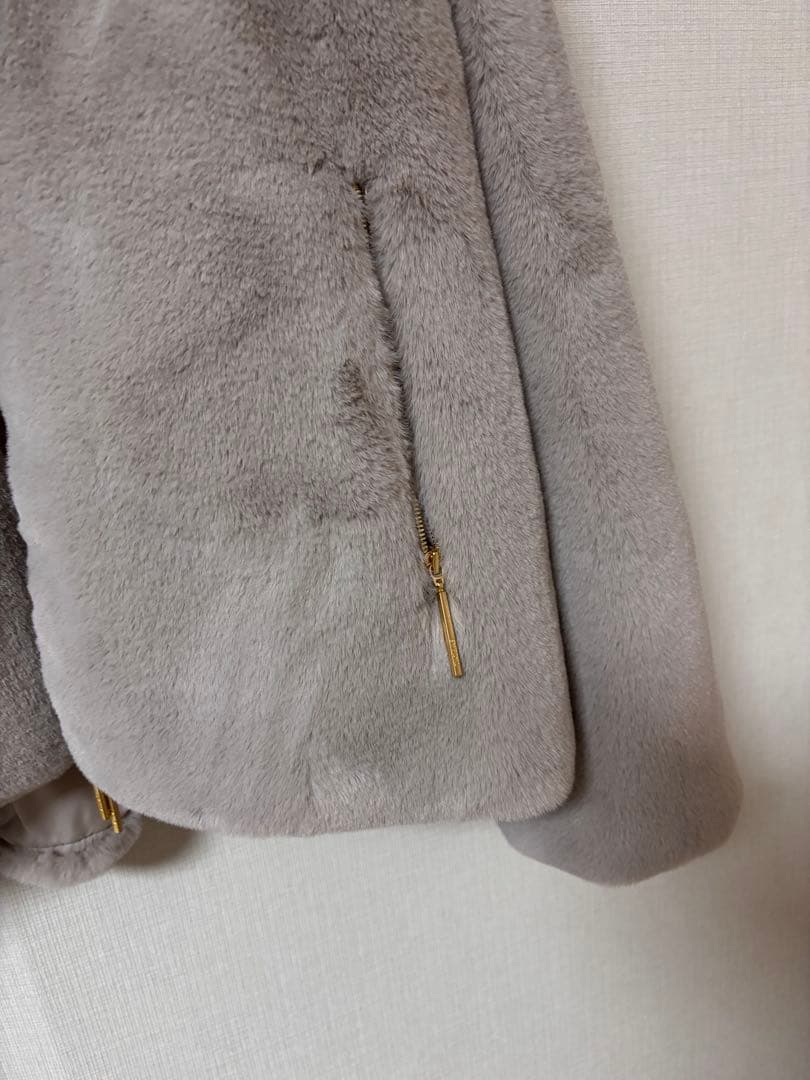 【TATRAS/タトラス】BARBRA バルブラ ファーブルゾン　サイズ01