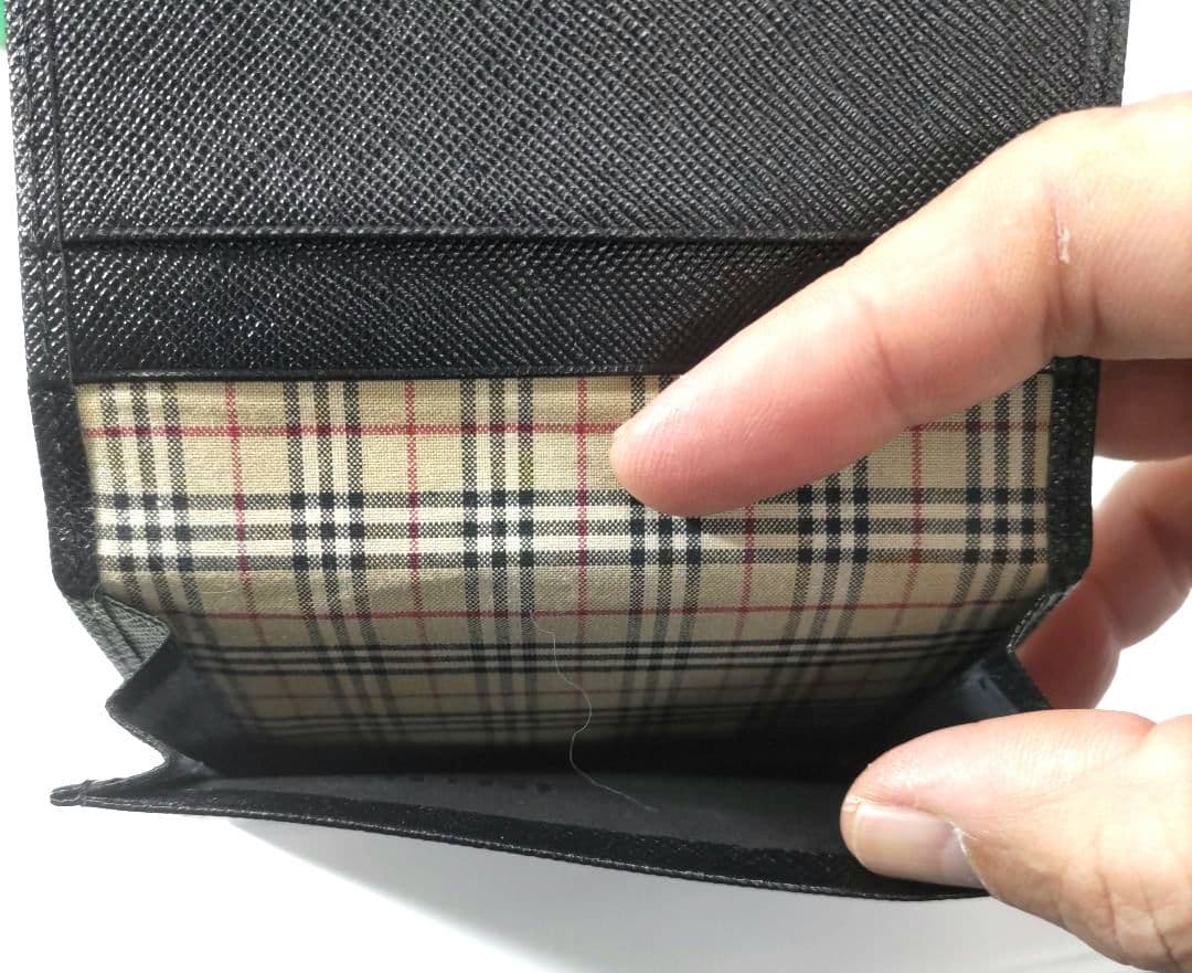 BURBERRY ブラック名刺入れ