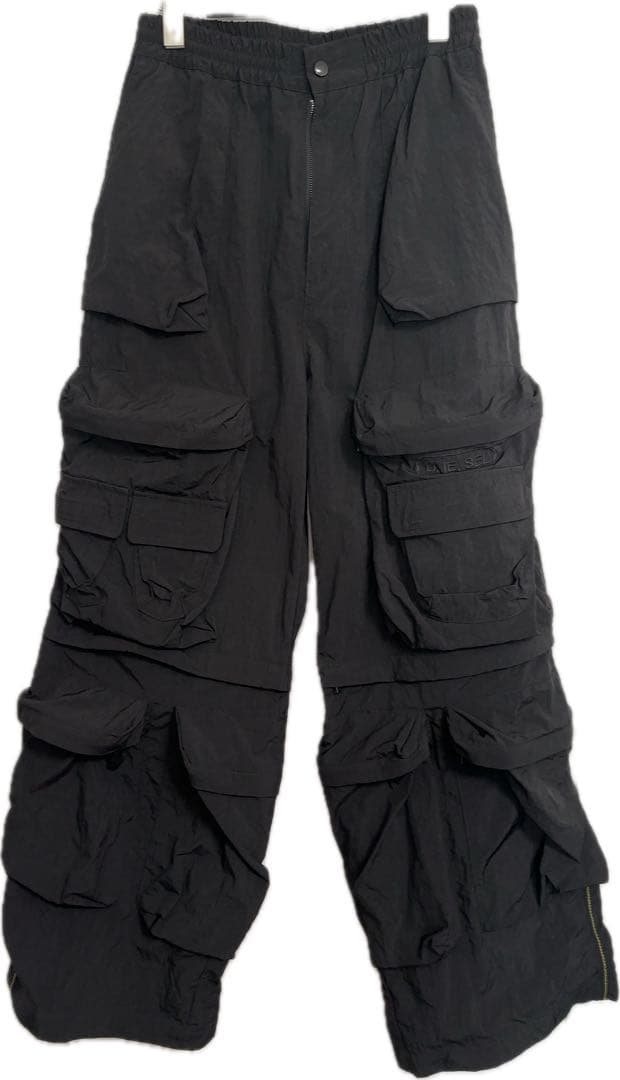 【今週末のみ価格調整】ディーゼル 23SS ナイロン ワイドカーゴパンツ