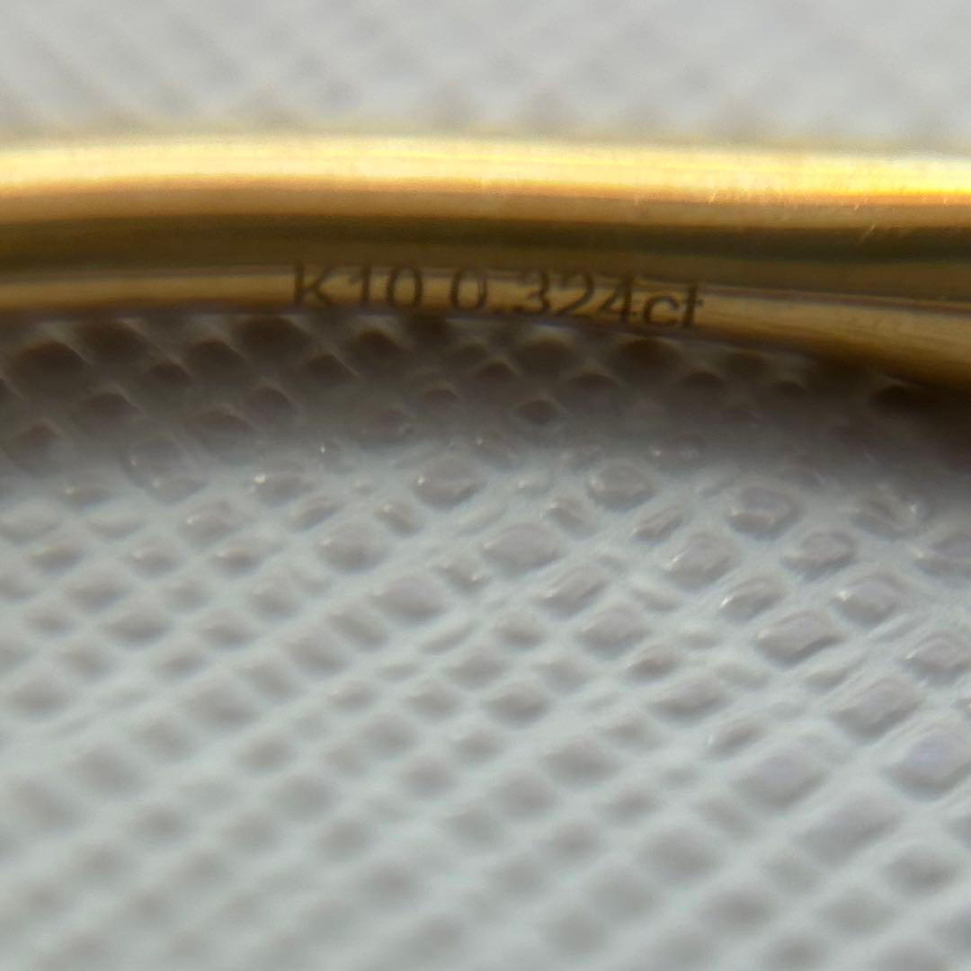 K10 モアサナイト バングル ブレスレット ダイヤモンド