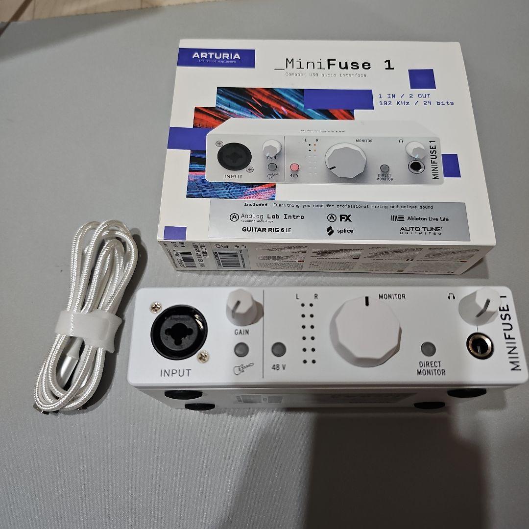 ARTURIA MiniFuse 1 オーディオインターフェース