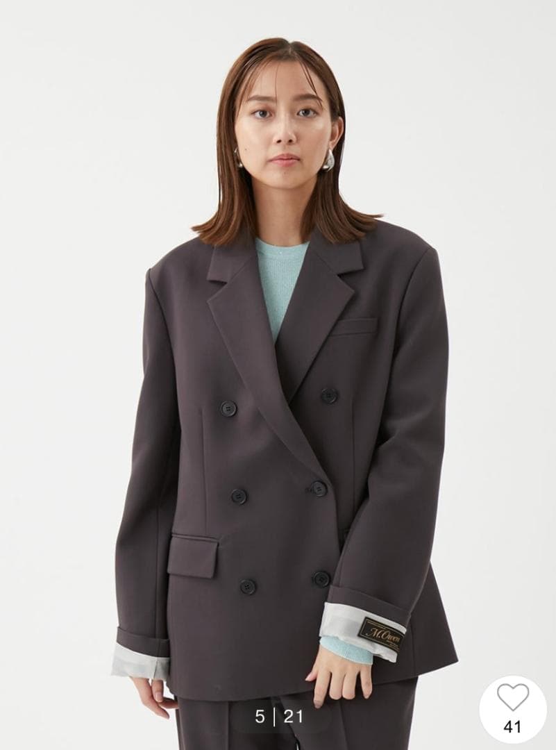 【新品未使用】今期新作！MilaOwen(ミラ オーウェン)ジャケット