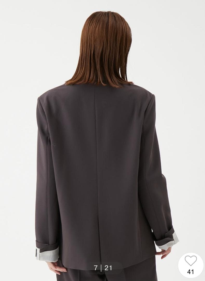 【新品未使用】今期新作！MilaOwen(ミラ オーウェン)ジャケット