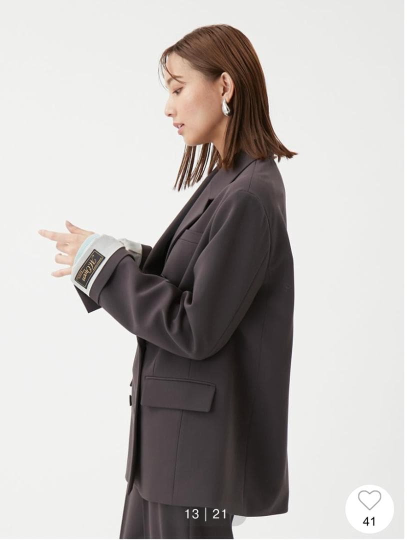 【新品未使用】今期新作！MilaOwen(ミラ オーウェン)ジャケット