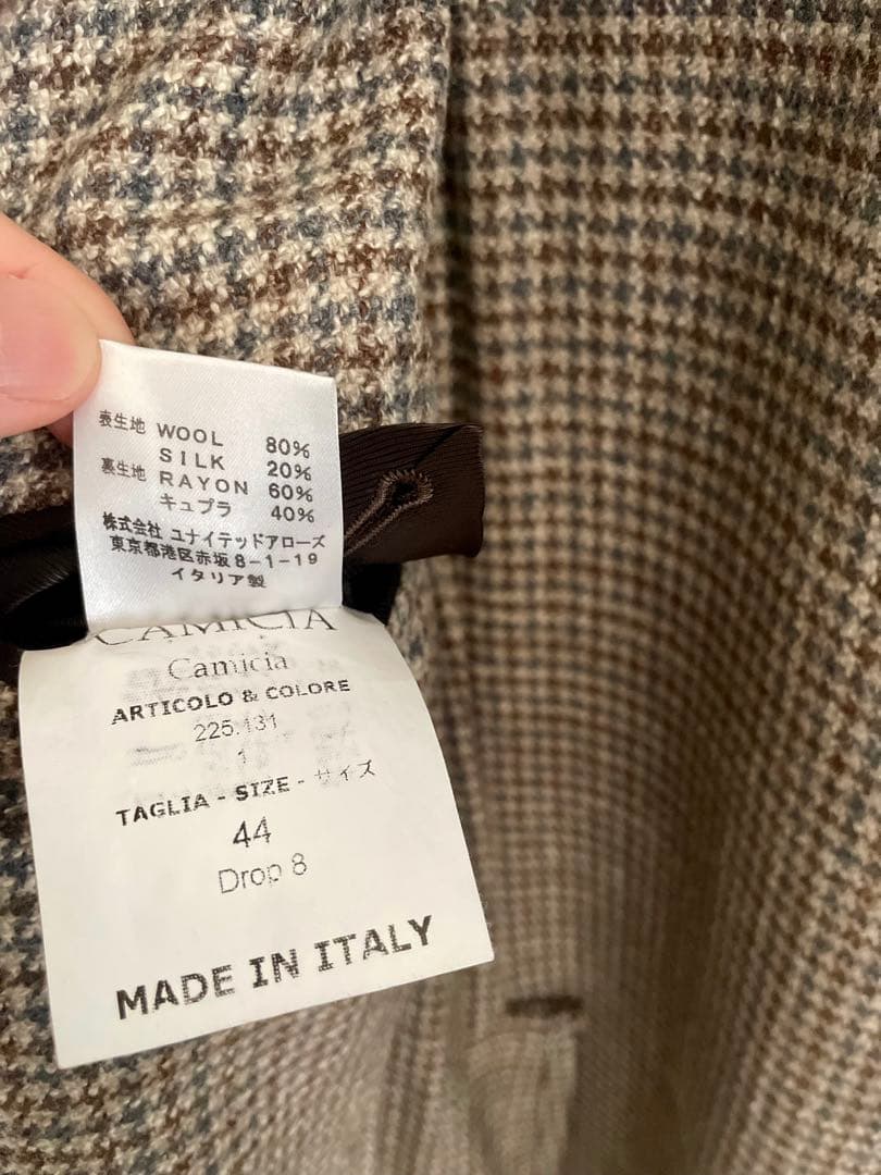 Ericco Formicola ジャケット 美品 秋冬 フォルミコラ 44