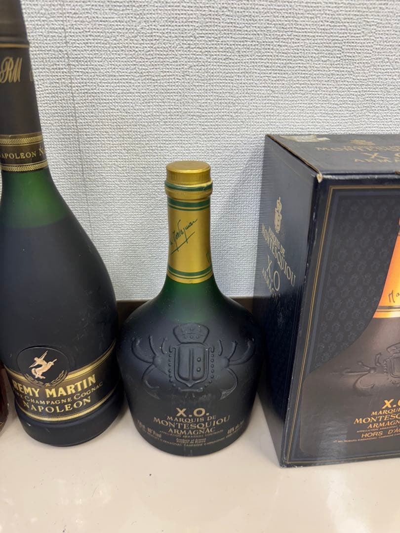 未開栓 ブランデー CAMUS NAPOLEON REMYMARTIN 3本