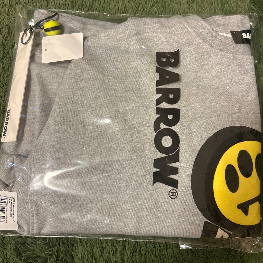 トップス BARROW CREW NECK SWEATS WITH PRINT