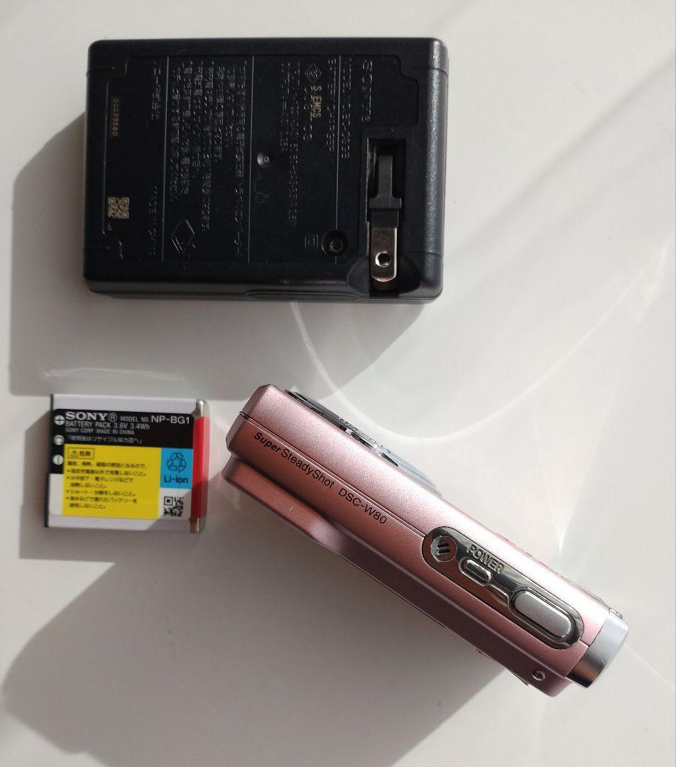 SONY Supar SteadyShot Dsc-w80 デジタルカメラ