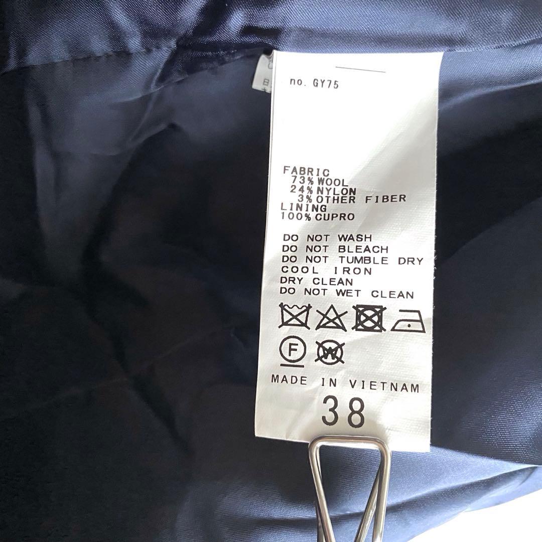 【美品✨】FRAMeWORK ライトビーバーダブルブレストジャケット　ネイビー