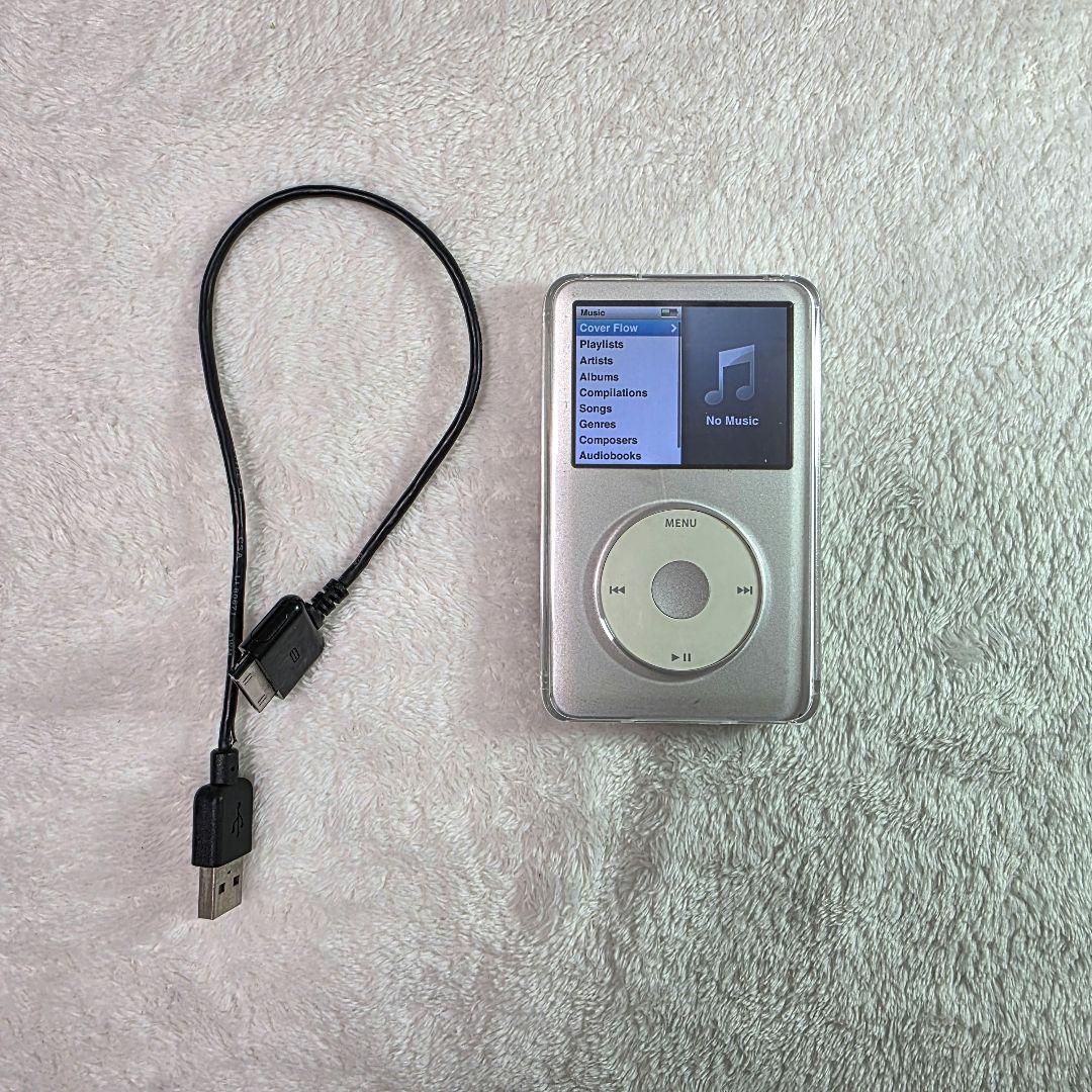 ​【ジャンク扱い】iPod classic 第6世代 80GB シルバー