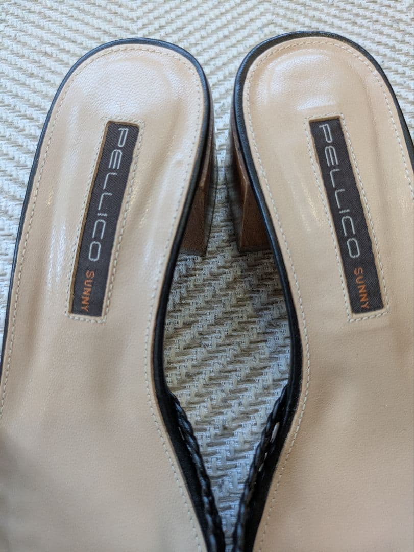 美品　PELLICO SUNNY　エクスクルーシブメッシュサンダル　24センチ