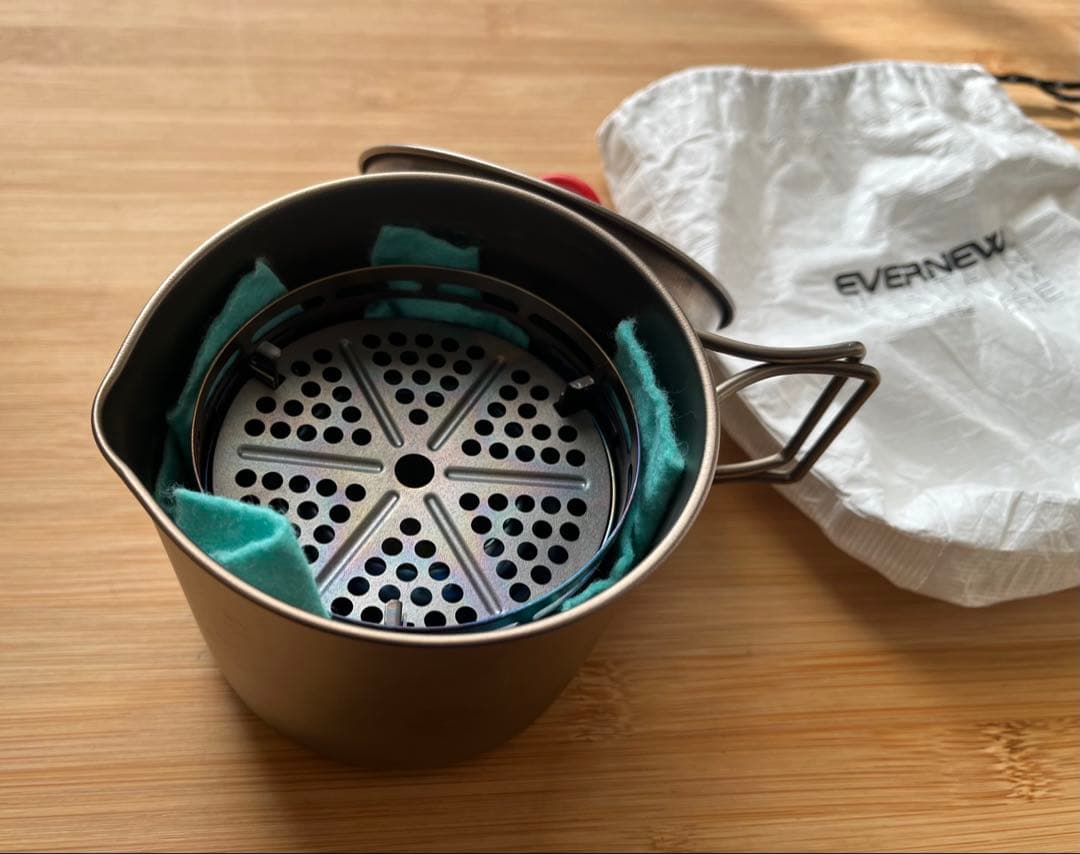 エバニュー　Ti Mug pot 500 ストーブセットおまけ付