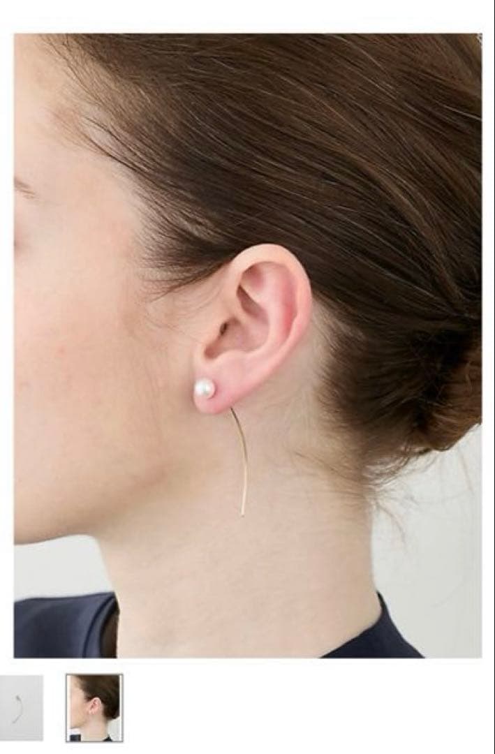 【訳あり】ヒロタカ　アコヤパール　アローピアス