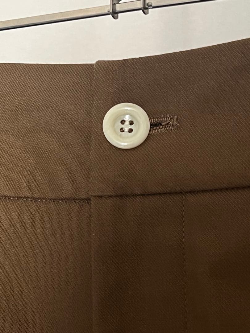 SALUE eggパンツ【ベージュブラウン】