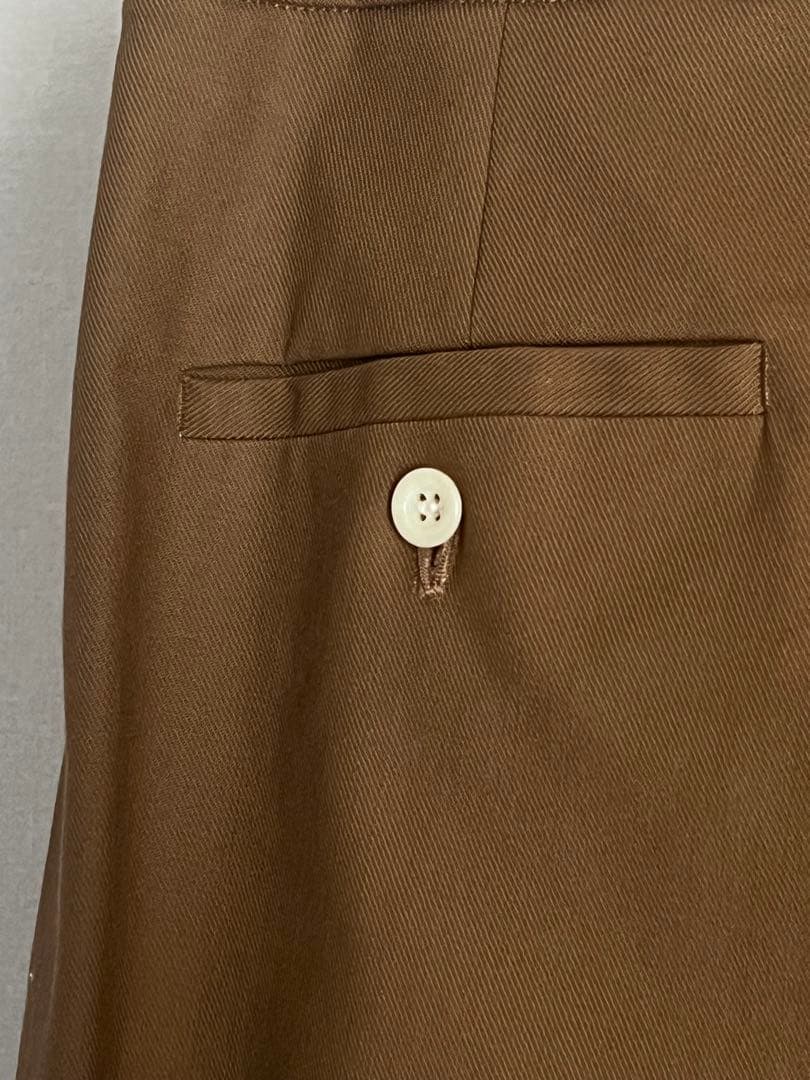 SALUE eggパンツ【ベージュブラウン】