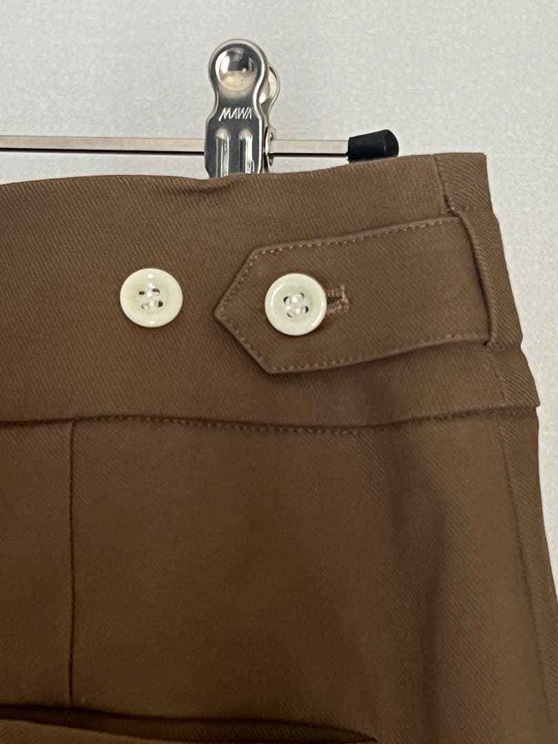 SALUE eggパンツ【ベージュブラウン】