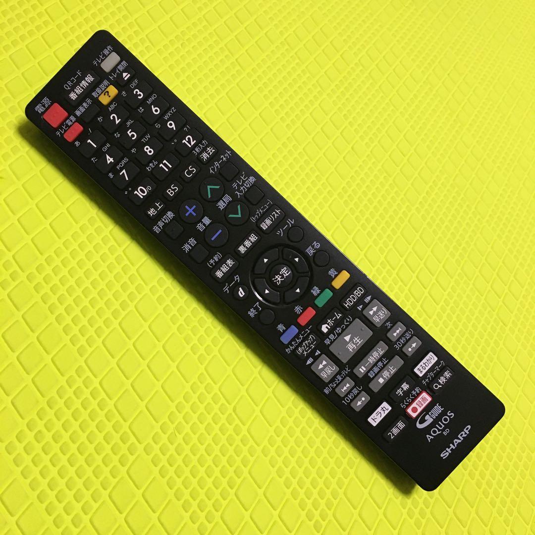 ◆2018年製◆シャープBD-NW520◆2番組同時録画◆純正リモコン