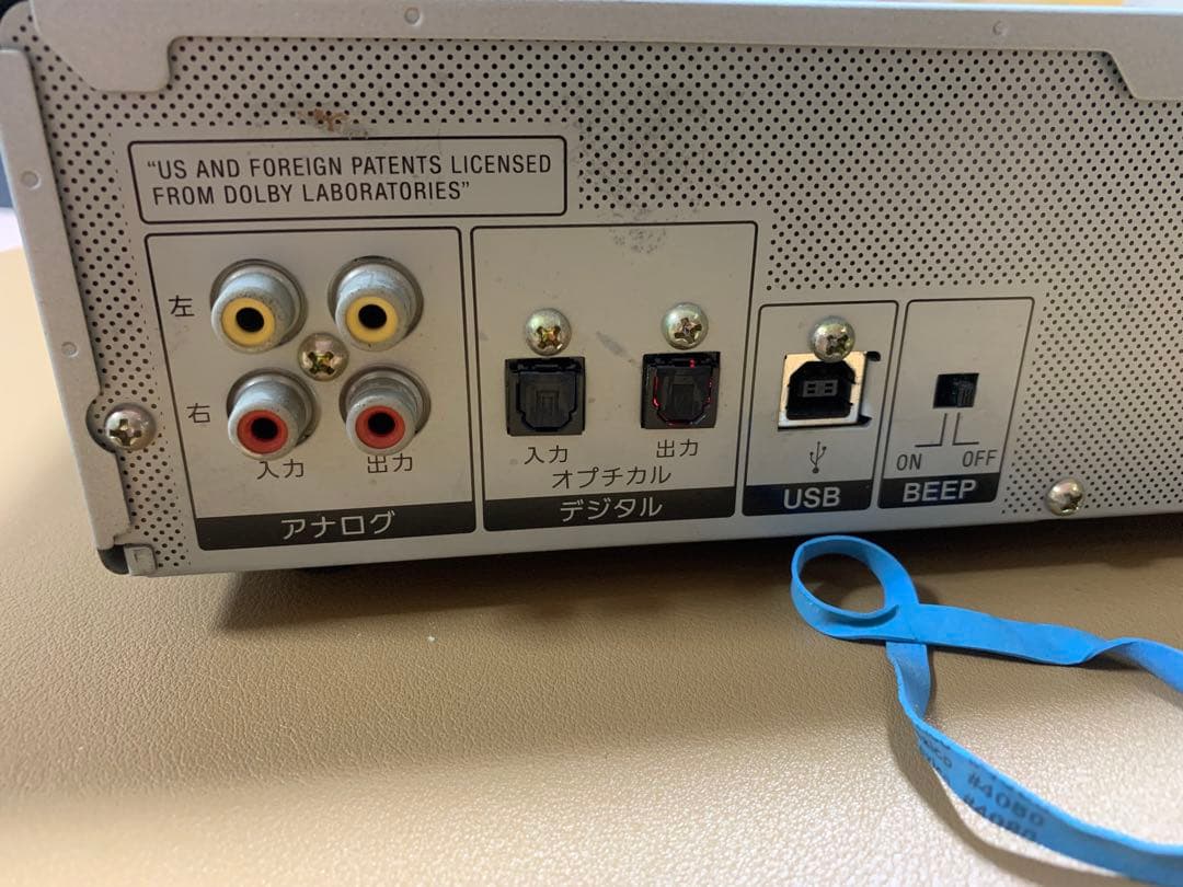 SONY MDS-S500 MDデッキ シルバー 動作品