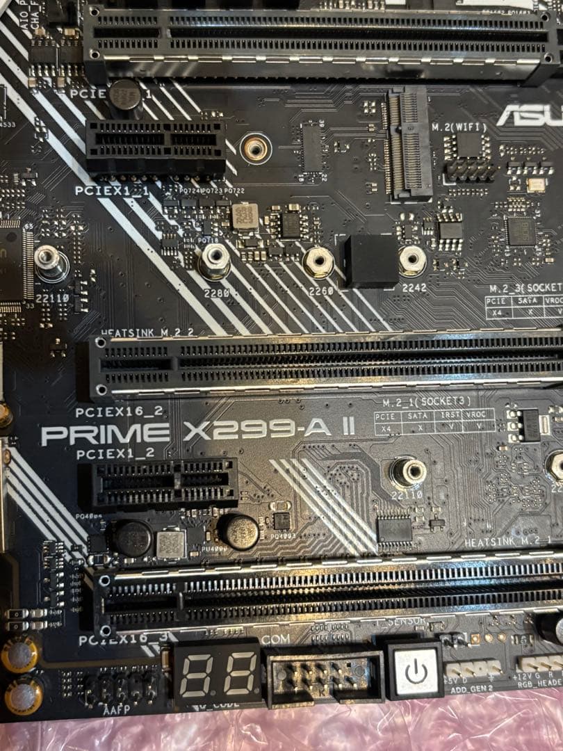 ASUS PRIME X299-AII とIntel i9 10920X セット