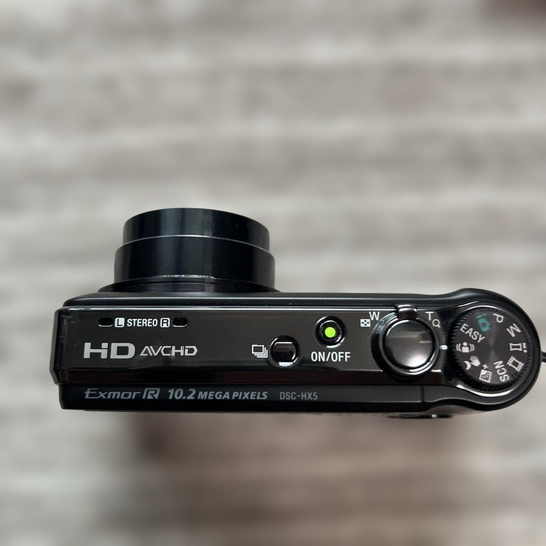 ソニー　SONY Cyber-shot DSC-HX5 取扱説明書付き