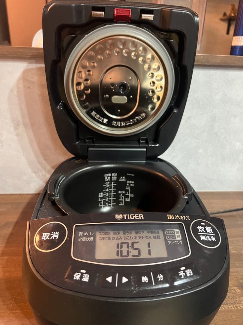タイガー　圧力IH炊き立て