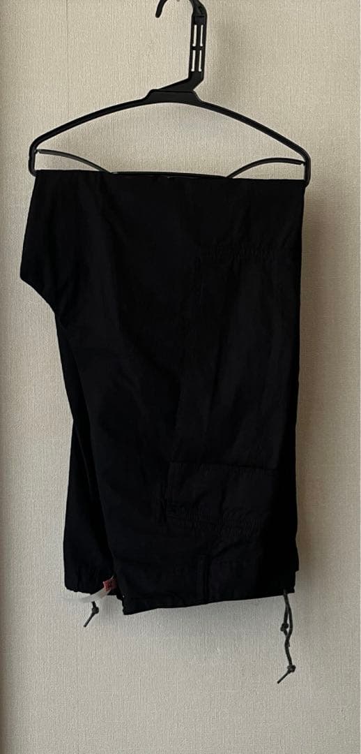 【HERILL/ヘリル】COTTON ワーク パンツ/ブラック/36