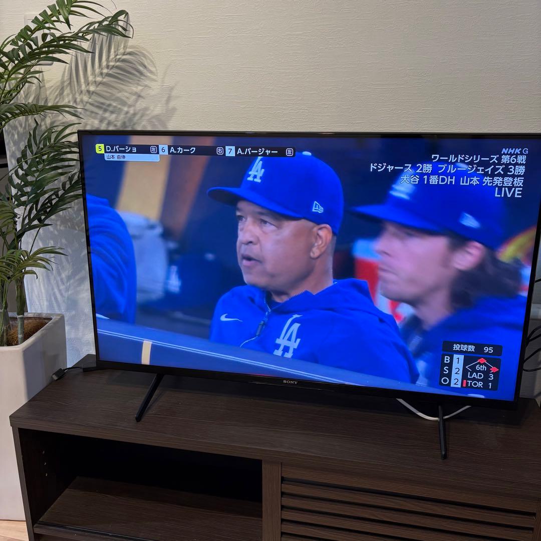SONY ソニー　4K液晶テレビ KJ-43X85J 43インチ　2022年製