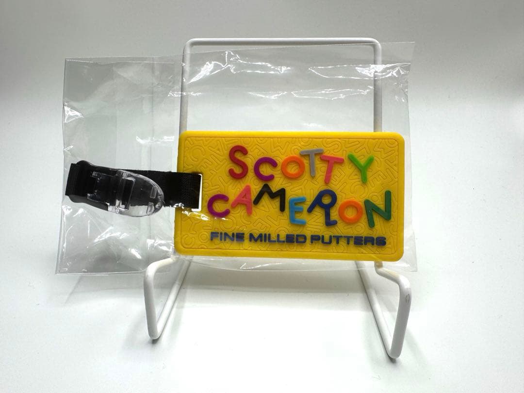 スコッティ キャメロン◆ 黄色パターカバー リーシュ ◆ レア品 ギャラリー限定