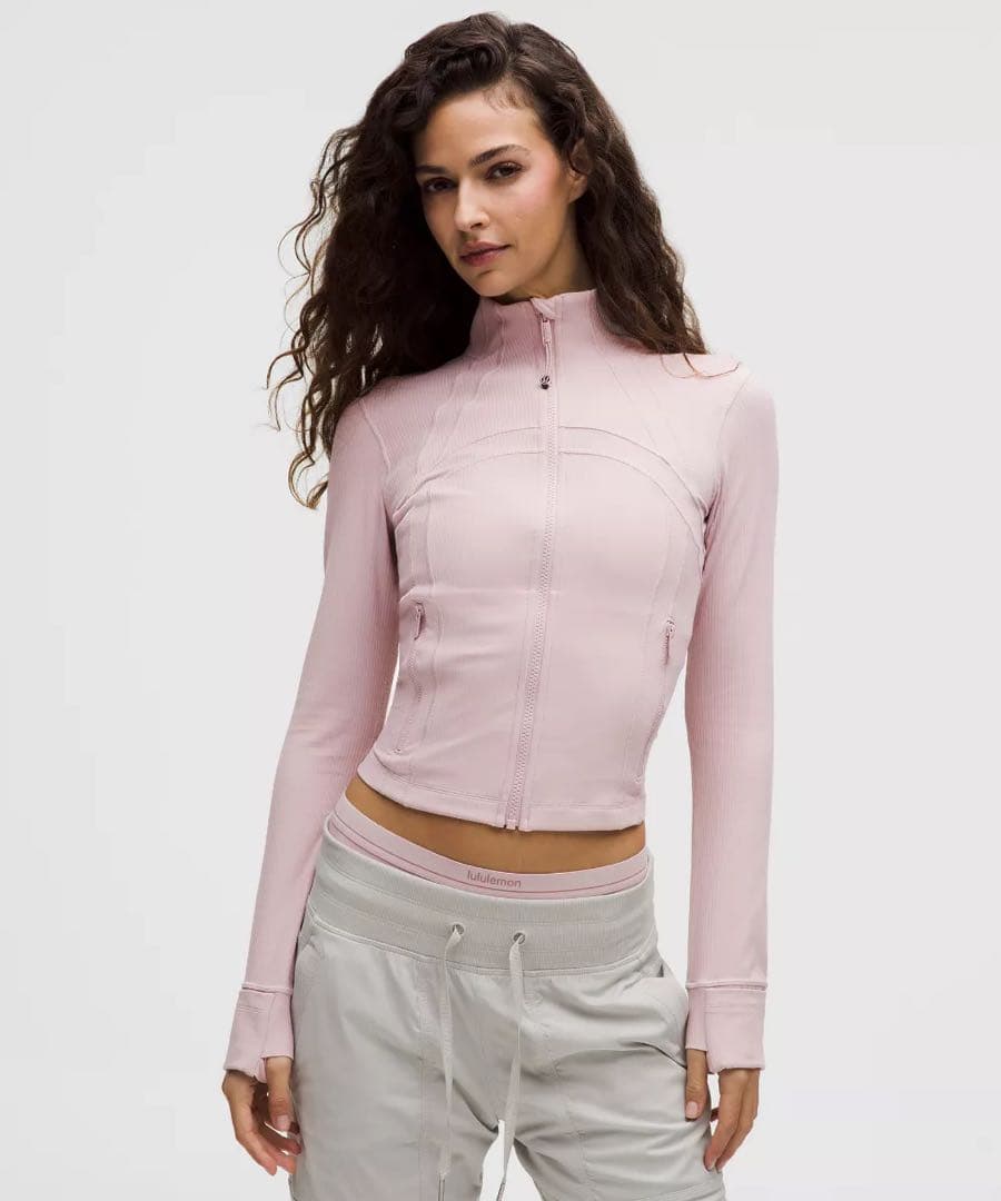 lululemon Define クロップジャケット *リブNulu 新品　6