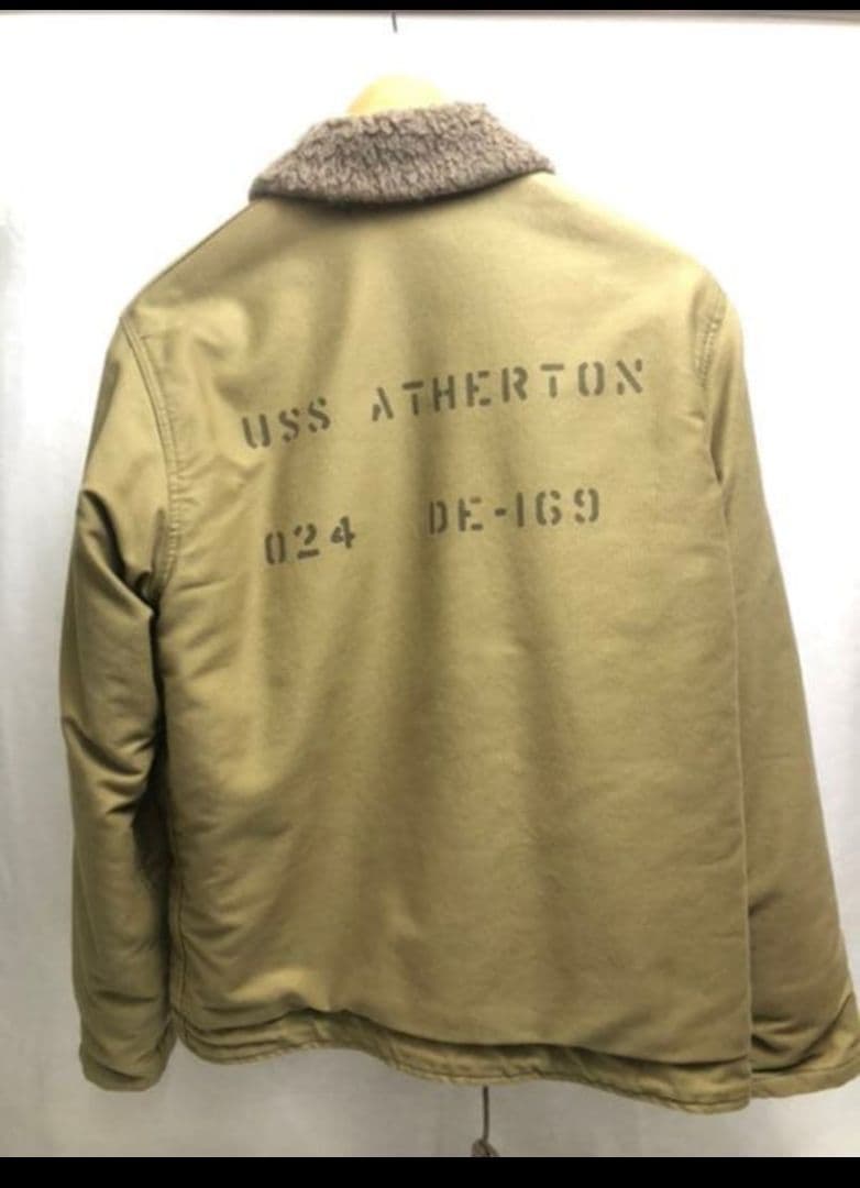 バズリクソンズN1デッキジャケット(М)ステンシル