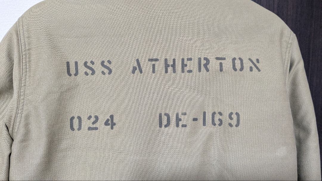 バズリクソンズN1デッキジャケット(М)ステンシル