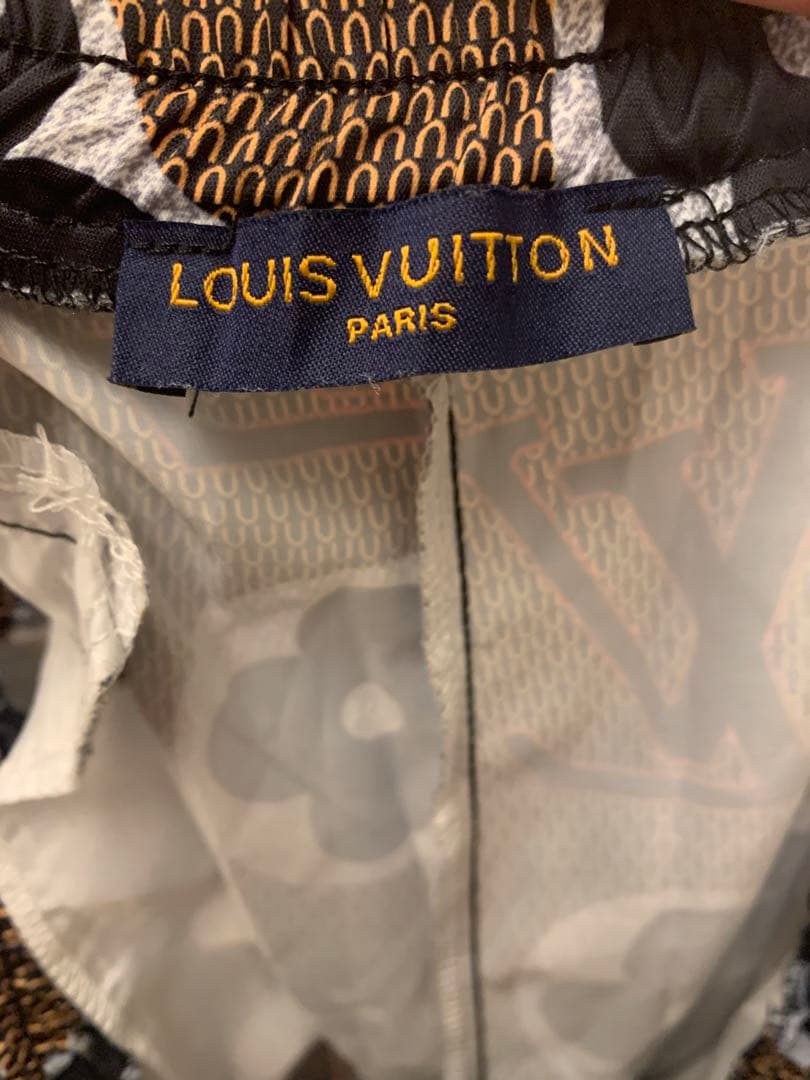 Louis Vuitton ロゴショートパンツ ブラウン 水着 ヴィトン